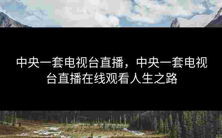 中央一套电视台直播，中央一套电视台直播在线观看人生之路